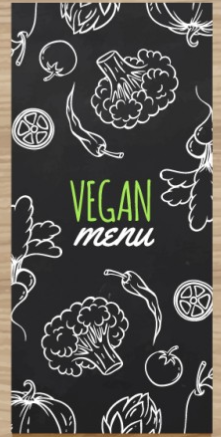 menu vegano