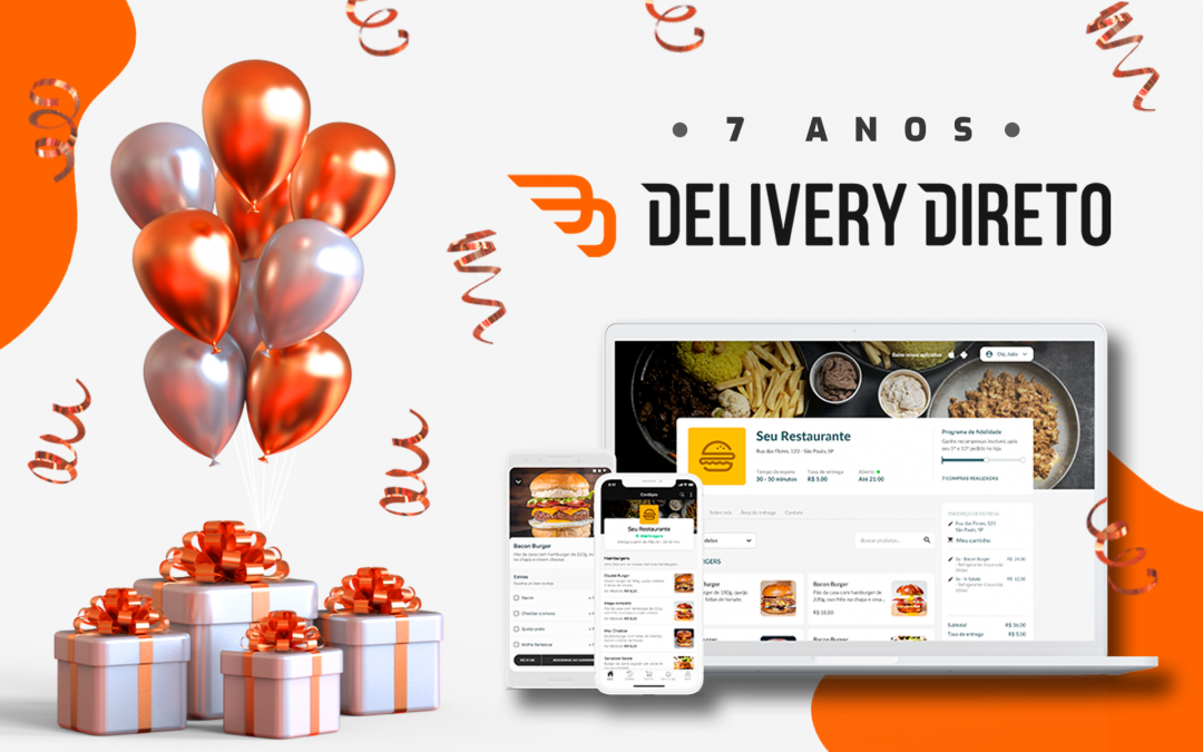 7 facilidades que o site e app próprio do Delivery Direto oferece ao seu restaurante